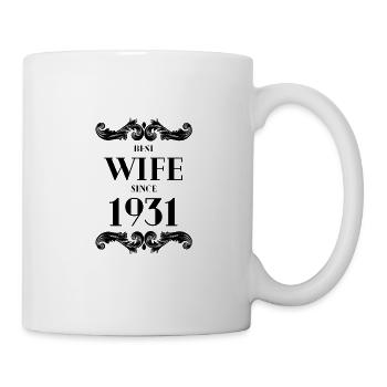 Best Wife Since 1931 Wedding - Mug - white - Right