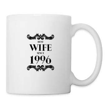 Best Wife Since 1996 Wedding - Mug - white - Right