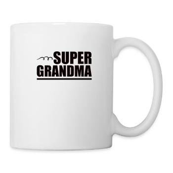 Grandma Pensioner Grandma Grandson Granddaughter Grandma - Mug - white - Right