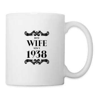 Best Wife Since 1938 Wedding - Mug - white - Right