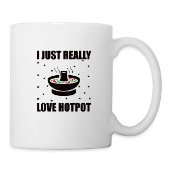 Chinese Fondue Hot Pot Hotpot - Mug - white - Right