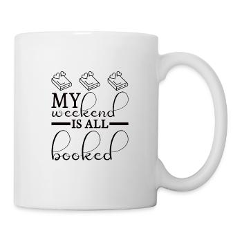 Read books Bookworm - Mug - white - Right