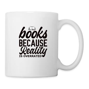 Read books Bookworm - Mug - white - Right