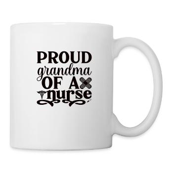Grandma of a nurse Grandma nurse - Mug - white - Right