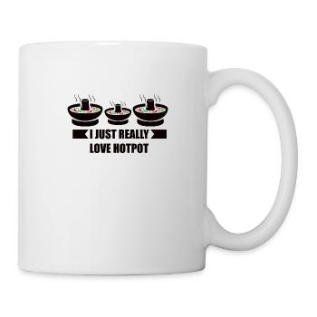 Chinese Fondue Hot Pot Hotpot - Mug - white - Right