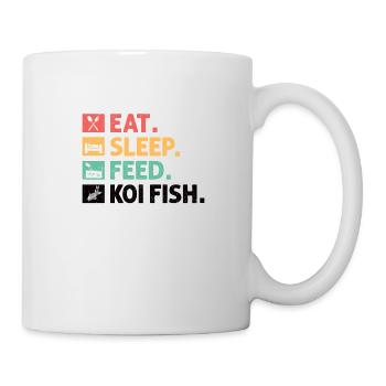 Fisch Aquarium Meerestier Naturschutz - Tasse - Weiß - Rechts