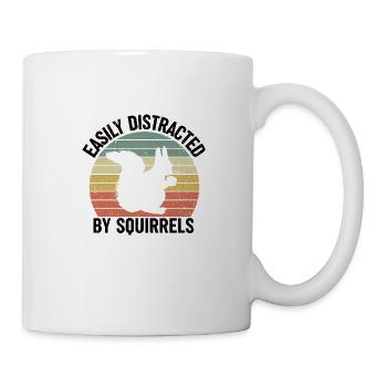 Rongeur amoureux de l’écureuil drôle - Mug blanc - blanc - Droite