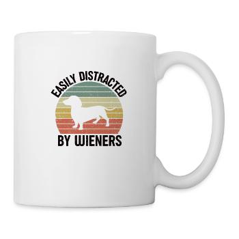 Teckel Cadeau Dixie Viennese Doxie Teckel - Mug blanc - blanc - Droite