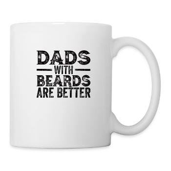 Père Barbu Père barbu - Mug blanc - blanc - Droite