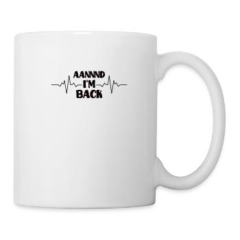 Crise cardiaque chirurgie cardiaque pontage de maladie cardiaque - Mug blanc - blanc - Droite