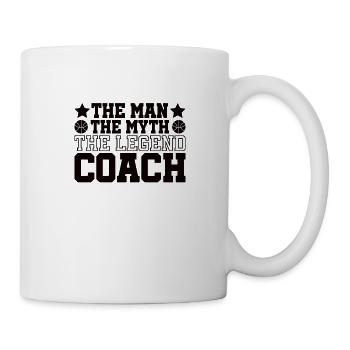 Basketballtrainer Basketball Trainer Coach - Tasse - Weiß - Rechts