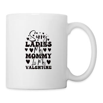 Mom Son Valentine's Day Mother Mom - Mug - white - Right