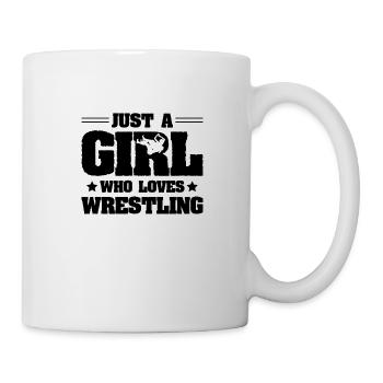 Frauen Wrestling Champion Wrestler Geschenk - Tasse - Weiß - Rechts