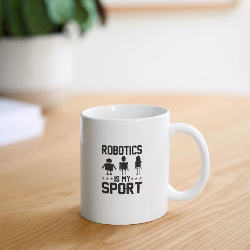 Programmeur de robots Technicien en automatisation Mug blanc