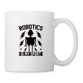 Programmeur de robots Technicien en automatisation - Mug blanc - blanc - Droite