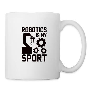 Programmeur de robots Technicien en automatisation - Mug blanc - blanc - Droite