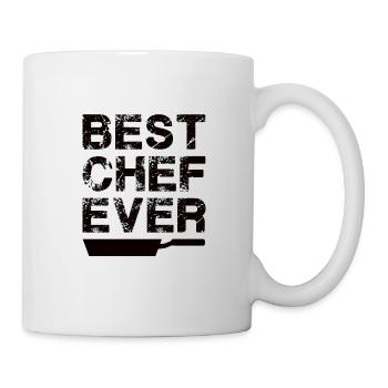 Chef Beanie Chef Kitchen Five Stars Gold 5 - Mug - white - Right