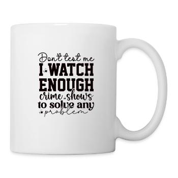 True Crime Crime Series Crime Detective - Mug - white - Right