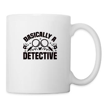 True Crime Crime Series Crime Detective - Mug - white - Right