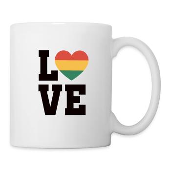 Ich bin Schwarze Geschichte Schwarzer - Tasse - Weiß - Rechts