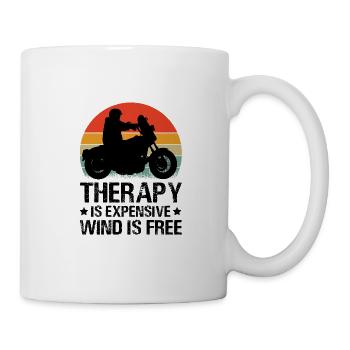 Biker Motorcyclists Motorcycling Biking - Mug - white - Right