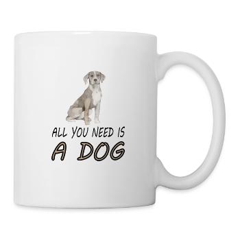 Chien Dresseur de Chien Ami Chien - Mug blanc - blanc - Droite