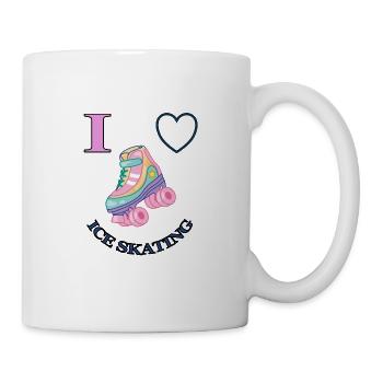 Figure Skating Sport Figure Skating Gift Idea - Mug - white - Right