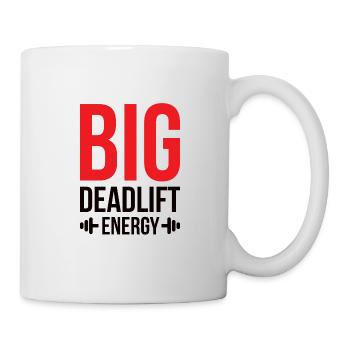 Fitness Muscle Squats Deadlift - Mug blanc - blanc - Droite