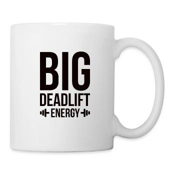 Fitness Muscle Squats Deadlift - Mug blanc - blanc - Droite