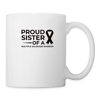 Multiple Sclerosis Awareness Sister Siblings - Mug - white - Right