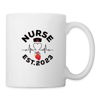 Examen infirmier 2023 - Mug blanc - blanc - Droite