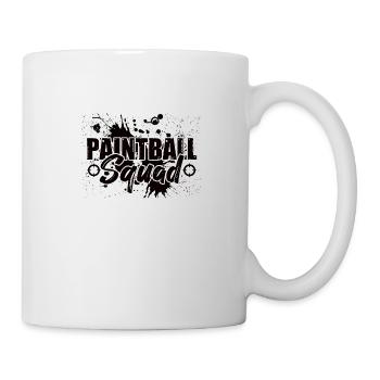 Paintball Geschenk Paintballer Paintballspieler - Tasse - Weiß - Rechts
