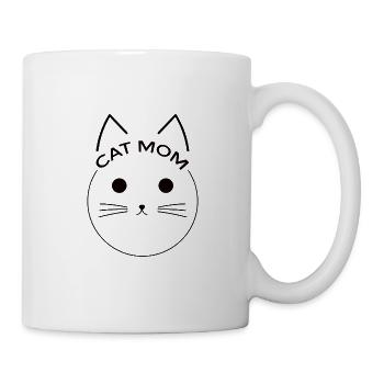 Katzen Mama Mietz Haustier Kater Katzenliebe Katze - Tasse - Weiß - Rechts