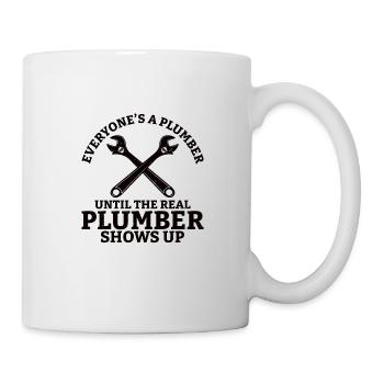 Heating Engineer Pump Valve Pressure Regulator - Mug - white - Right