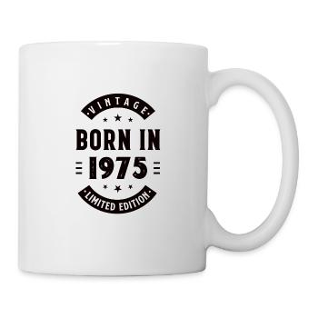 1975 - Année de construction 1975 - Né en 1975 - Mug blanc - blanc - Droite