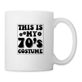 Born in the 70s anniversary gift 1970s - Mug - white - Right