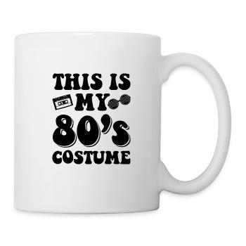 Né dans les années 80 cadeau d’anniversaire 1980s - Mug blanc - blanc - Droite