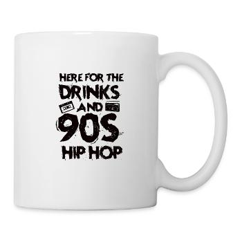 90s HipHop Old School Rap Music Fans - Mug - white - Right