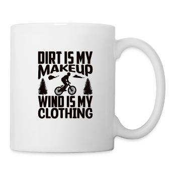 Idée cadeau vélo de montagne vélo de montagne - Mug blanc - blanc - Droite
