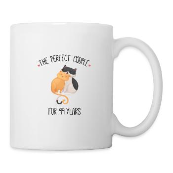 The Perfect Couple For 99 Years Wedding - Mug - white - Right