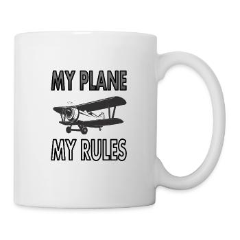 Pilot Pilot Airplane Flying Airfield Gift - Mug - white - Right