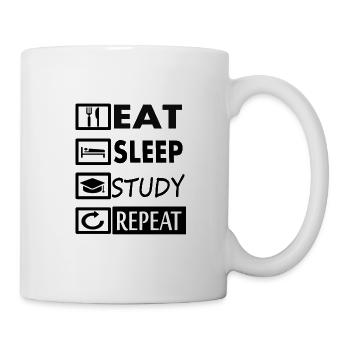 Study Study Student Szudentin Gift Idea - Mug - white - Right