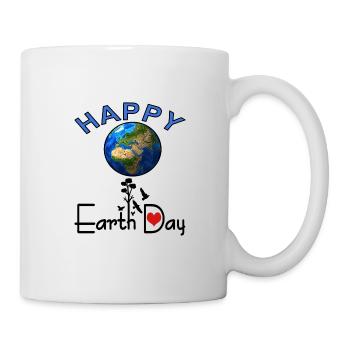 Earth Day, Save the World, Environment, Gift Idea - Mug - white - Right