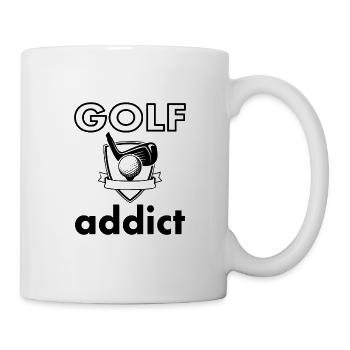Play Golf Golfer Golf Course Gift Idea - Mug - white - Right