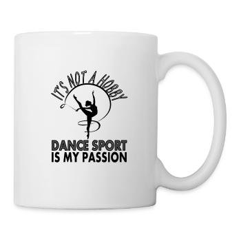 Dance Sport Dire École de danse Idée cadeau de couple de danse - Mug blanc - blanc - Droite