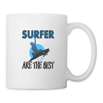 Surfer Water Sports Surfer Surfboard Gift - Mug - white - Right