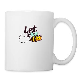 Let it BEE - Bienen - Tasse - Weiß - Rechts