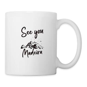 Randonnée en montagne à Madère - Mug blanc - blanc - Droite