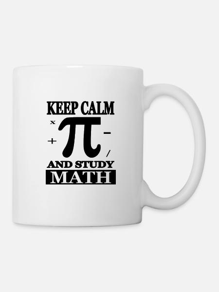Mathe studieren Math-Student Mathematik Geschenk - Tasse - Weiß