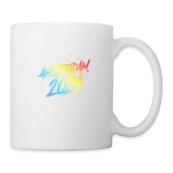 Amsterdam 2024 Colorful Holiday Team - Mug - white - Right